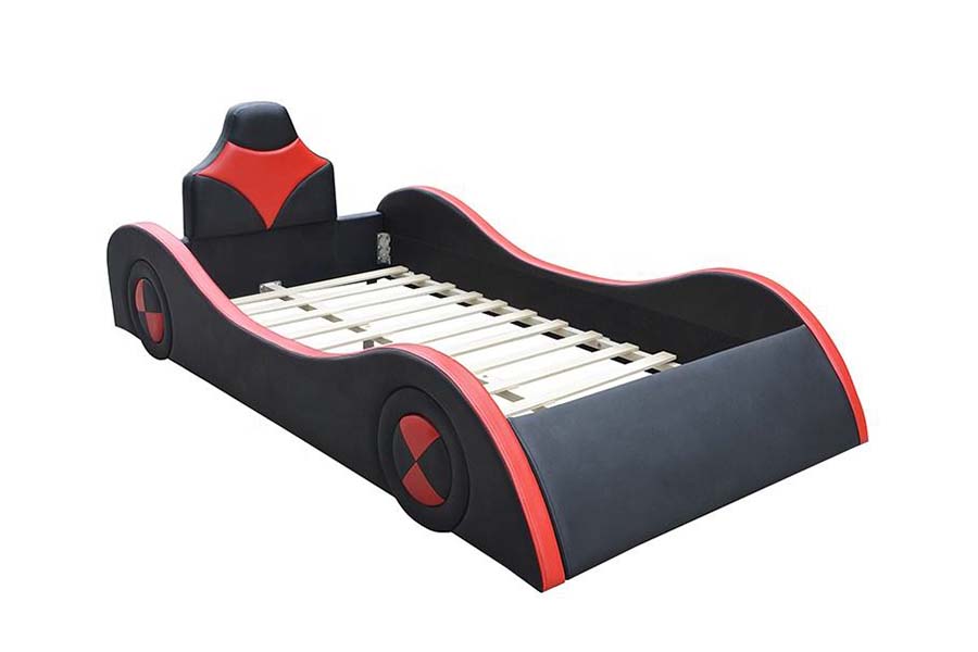 1510 Leather Bed Cool Shape Car Beds for Kids
