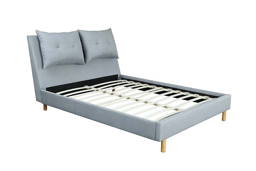 1503 Pillow Frame MDF Style Modern Design Upholstered Bed
